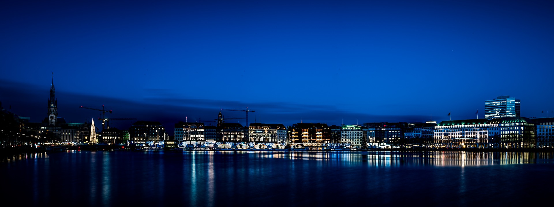 Panorama of Hamburg